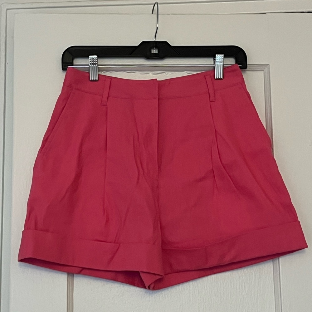 Rag & bone high waisted linen shorts